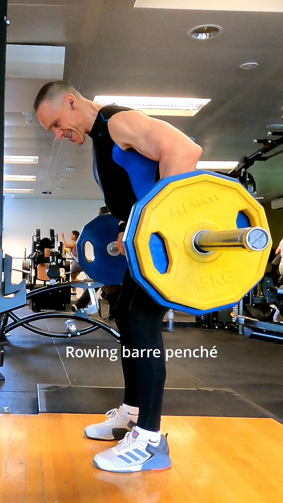 Bahri - rowing barre penché