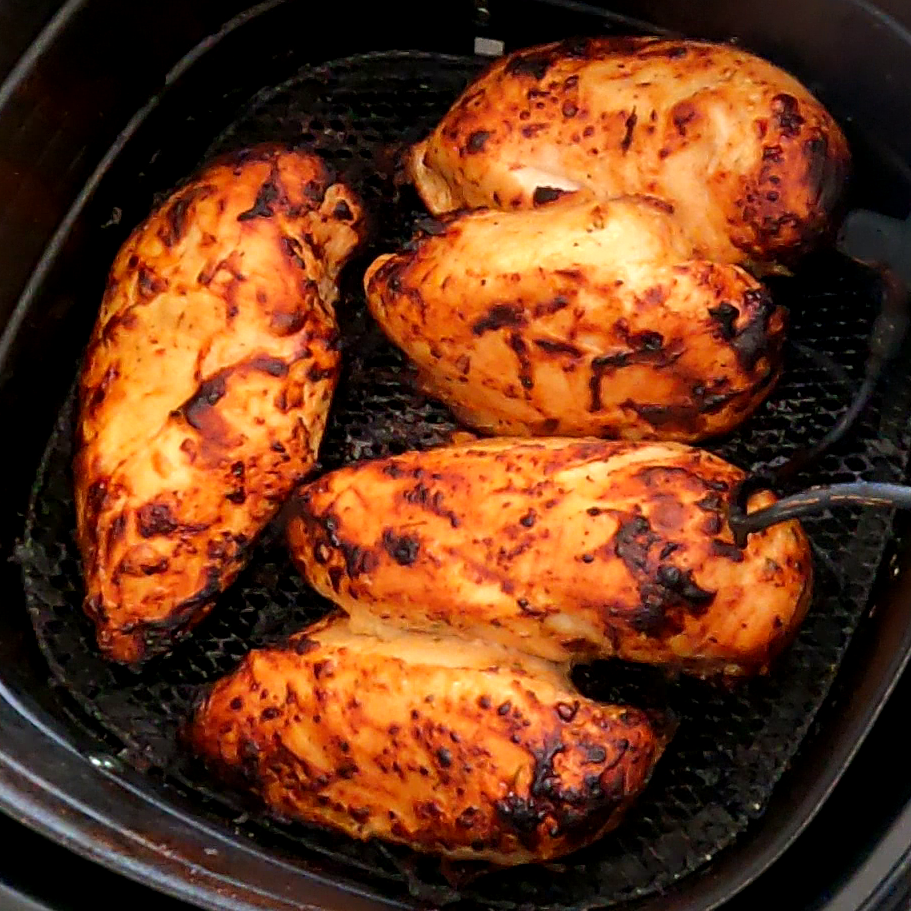 Poulet mariné à l'air fryer — Bahri Performance